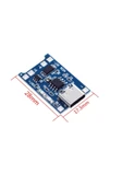 Tp4056 Lityum Pil Şarj Modülü - 5v/1a - Type C thumbnail 5