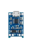 TP4056 Lityum Pil Şarj Modül - Mikro USB thumbnail 3
