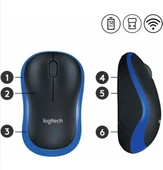 Logitech M185 (910-002236) Mavi Kablosuz Mouse thumbnail 3