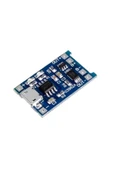 TP4056 Lityum Pil Şarj Modül - Mikro USB thumbnail 1