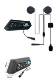 Bluetooth Kask Kulaklığı Intercom 5.0 Bluetooth Android ve İOS Uyumlu Yeni Nesil thumbnail 5