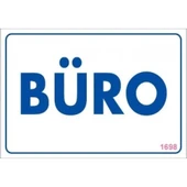 Büro Uyarı Levhası 17,5x25 KOD:1698 thumbnail 3