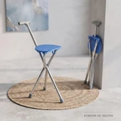 Katlanabilir Baston Sandalye - Oturaklı - 88 cm thumbnail 1