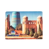 Özbekistan Temalı Taş Magnet thumbnail 1