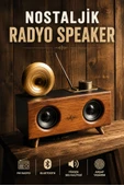 Nostaljik Görünümlü Bluetooth Bağlantılı Speaker thumbnail 1
