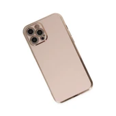 İphone 12 Pro Kılıf Volet Silikon - Pembe thumbnail 3