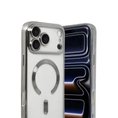 İphone 17 Pro Max Kross Magneticsafe Kapak - Gümüş thumbnail 2