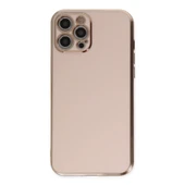 İphone 12 Pro Kılıf Volet Silikon - Pembe thumbnail 2