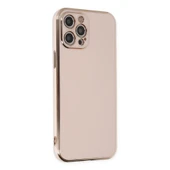 İphone 12 Pro Kılıf Volet Silikon - Pembe thumbnail 1