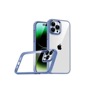 İphone 15 Pro Max Razer Lensli Silikon - Açık Mavi thumbnail 1