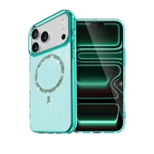 İphone 17 Pro Max Live Diamond Magsafe Kapak - Yeşil thumbnail 1