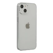 İphone 14 Plus Kılıf Pc Sert Şeffaf Kapak - Şeffaf thumbnail 2