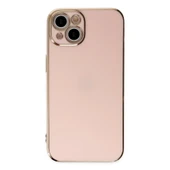 İphone 14 Kılıf Volet Silikon - Pembe thumbnail 2