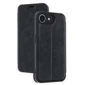 İphone 16E Kılıf Flip Cover - Siyah thumbnail 1