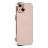 İphone 14 Kılıf Volet Silikon - Pembe thumbnail 1