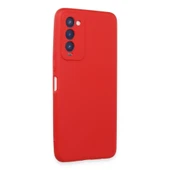 Tecno Camon 18 Kılıf First Silikon - Kırmızı thumbnail 2