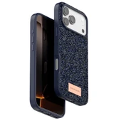 Onegif İphone 17 Pro Bright Simli Kapak - Mavi thumbnail 1