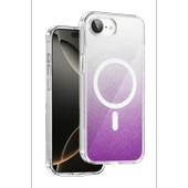 Onegif İphone 17E Sora Simli Magsafe Kapak - Mor thumbnail 1
