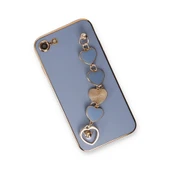İphone 7 Kılıf Esila Silikon - Gri thumbnail 3