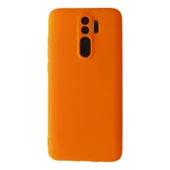 Xiaomi Redmi Note 8 Pro Kılıf First Silikon - Turuncu thumbnail 1