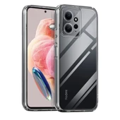 Xiaomi Redmi Note 12 4G Kılıf Lüx Şeffaf Silikon thumbnail 2