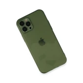İphone 12 Pro Kılıf Fly Lens Silikon - Yeşil thumbnail 3