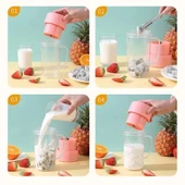 Taşınabilir Pipetli Bardak Blender thumbnail 5