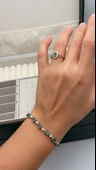 925 ayar gümüş zümrüt set thumbnail 6