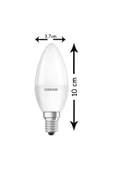 3 ADET Osram Led Value 4,9W E14 Mum Beyaz thumbnail 1
