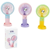 CSL XF Şarjlı Mini Fan Sarı thumbnail 1