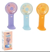 CSL CS-39 Şarjlı Mini Fan Mor thumbnail 2