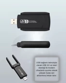 Nevamel® USB WiFi Adaptör – 1200 Mbps Hız thumbnail 5