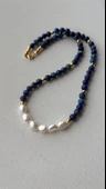 Lapis lazuli inci kolye thumbnail 4