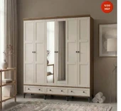 SOFYA MDF AYANLI 6 KAPAKLI DOLAP thumbnail 1