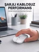 5000 DPI Bluetooth Kablosuz Mouse Hafif Ergonomik Sessiz Wireless Fare thumbnail 1