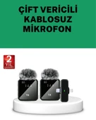 2’Li Yaka Mikrofonu Profesyonel Set thumbnail 2