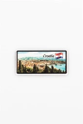 Hırvatistan Temalı Plaka Magnet thumbnail 3