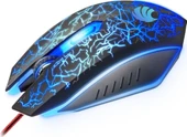 Polosmart PGM02 Gaming Mouse + Mouse Pad Kırmızı thumbnail 5