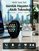 Arama Özellikli Akıllı Saat Seti Hediyeli, & İos thumbnail 1