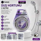 Duş Hortumu 200 Cm Esnek Paslanmaz Krom thumbnail 2