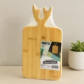 Bambu Kesim Panosu Kulplu 20X38 Cm thumbnail 1