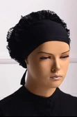 Bone - Dikişli Fırfırlı Bone Bandana thumbnail 2
