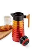 COOKER 2 LİTRE ÇELİK TERMOS BAMBU SAPLI thumbnail 6