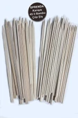 Bambu Çöp Şiş 25 cm 45 li Karışık thumbnail 2