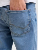 Jack Jones Clark Basıc Regular Fit Erkek Jean Pantolon 12293552 thumbnail 8