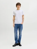 Jack Jones Clark Basıc Regular Fit Erkek Jean Pantolon 12282669 thumbnail 3