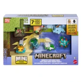 Minecraft Mini Mode Aquatic Explorations 7’li Figür Seti JJV92 thumbnail 7