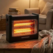 Şömine Tipi Isıtıcı Soba 1800W thumbnail 3