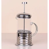Çelik Kulplu Cam French Press - 350 ml thumbnail 1