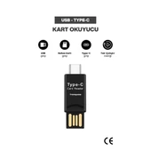 USB To Type-C Kart Okuyucu thumbnail 5